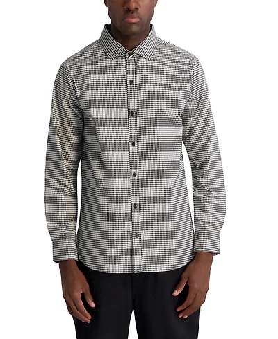 Karl Lagerfeld Paris Men's Core Long-Sleeve Button-Down Shirt