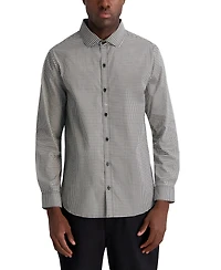 Karl Lagerfeld Paris Men's Core Long-Sleeve Button-Down Shirt