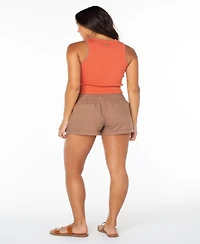 Roxy Juniors' Laguna Relaxed Fit Shorts