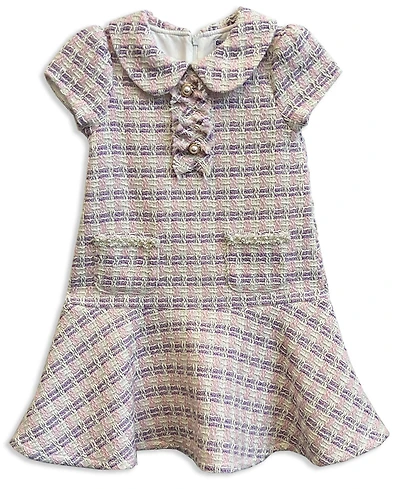 Blueberi Boulevard Girls 2T-6X Boucle Dress