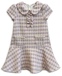 Blueberi Boulevard Girls 2T-6X Boucle Dress