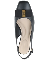 Giani Bernini Women's Battah Slingback Square Toe Pumps, Macy's Exclusive
