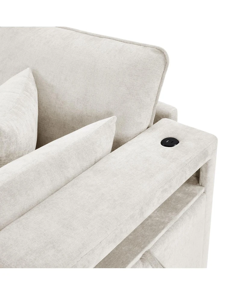 Streamdale Furniture Modern U-shaped with Ottoman