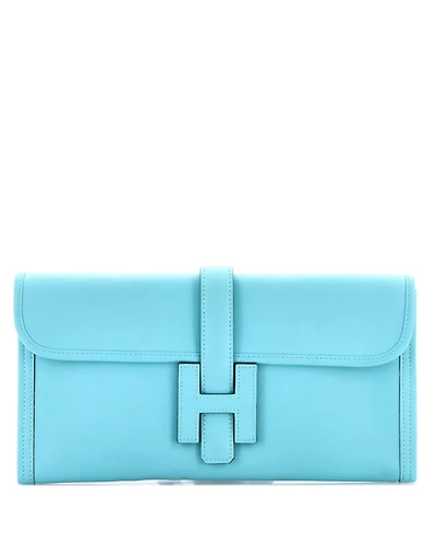 Pre-Owned HERMES 29 Jige Elan Clutch Swift