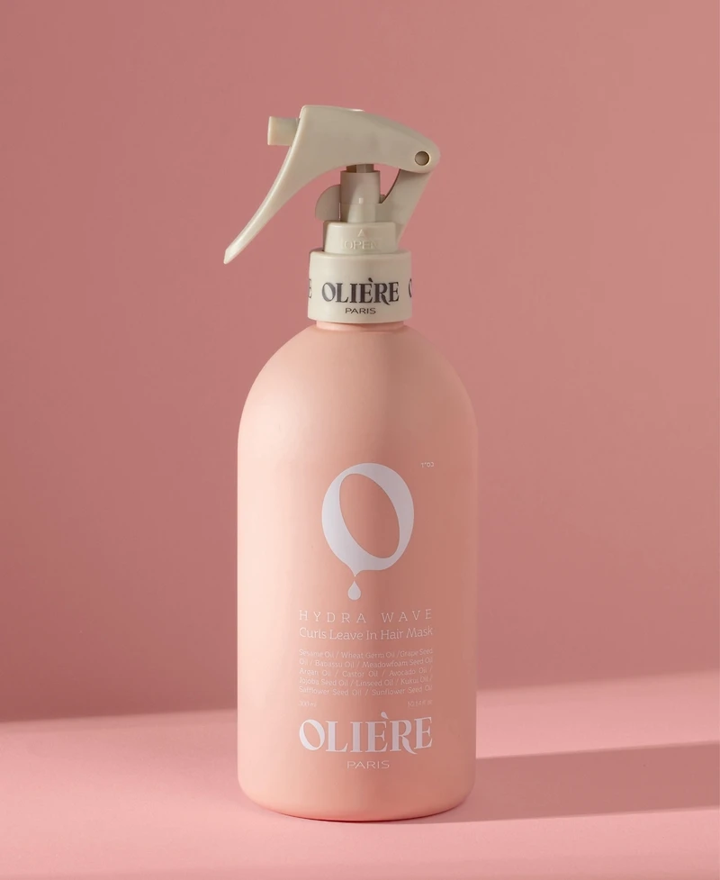 Oliere Paris Hydra Wave Curl-Defining Hydrating Frizz-Control Hair Care Set $288 Value