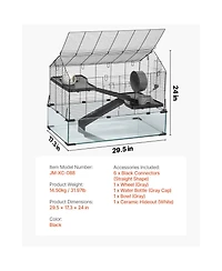 Aostirmotor Panoramic Cat Cage