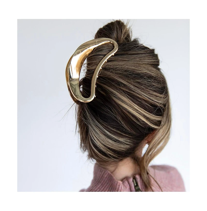 Headbands of Hope Women's Large Crescent Metal Claw Clip