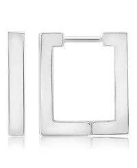 Roxy Waterproof Yellow Rectangle Huggie Earrings
