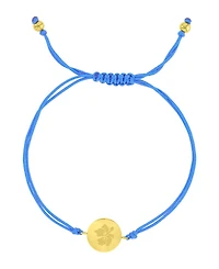 Roxy Waterproof Yellow Hibiscus Adjustable Bracelet
