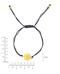 Roxy Waterproof Yellow Hibiscus Adjustable Bracelet