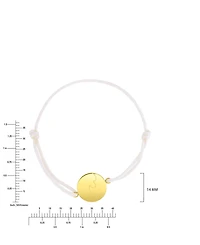 Roxy Waterproof Yellow Rd Wave Charm Adjustable Bracelet