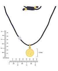 Roxy Waterproof Yellow Hibiscus Pearl Adjustable Necklace