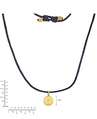 Roxy Waterproof Yellow Palm Tree Beads Adjustable Necklace