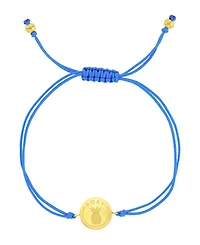 Roxy Waterproof Yellow Pineapple Rd Charm Adjustable Bracelet