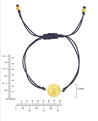 Roxy Waterproof Yellow Pineapple Rd Charm Adjustable Bracelet