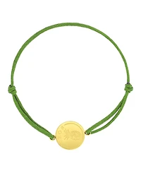 Roxy Waterproof Yellow Heart Pineapple Rd Charm Adjustable Bracelet