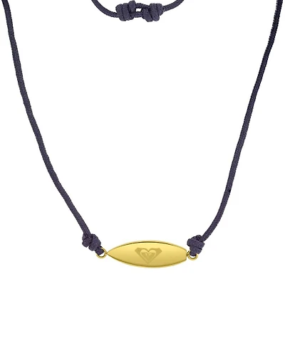 Roxy Waterproof Yellow Adjustable Necklace
