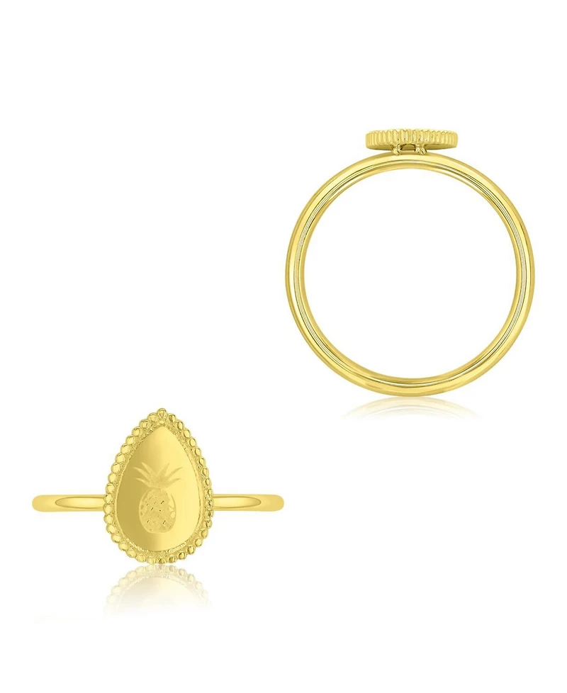 Roxy Waterproof Yellow Pineapple Ring