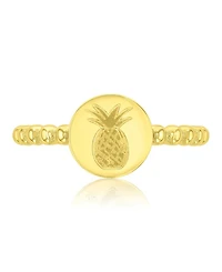 Roxy Waterproof Yellow Pineapple Beads Ring