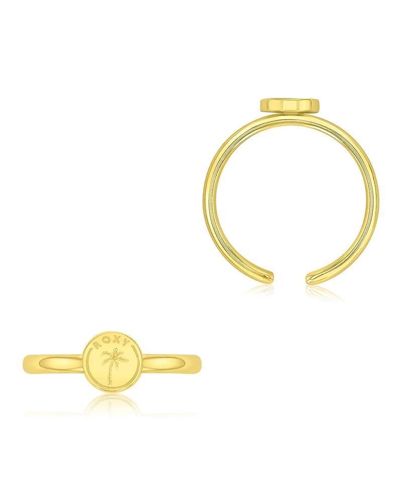 Roxy Waterproof Yellow Palm Tree Toe Ring