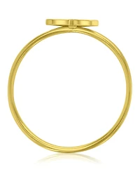 Roxy Waterproof Yellow Triangular Heart Ring