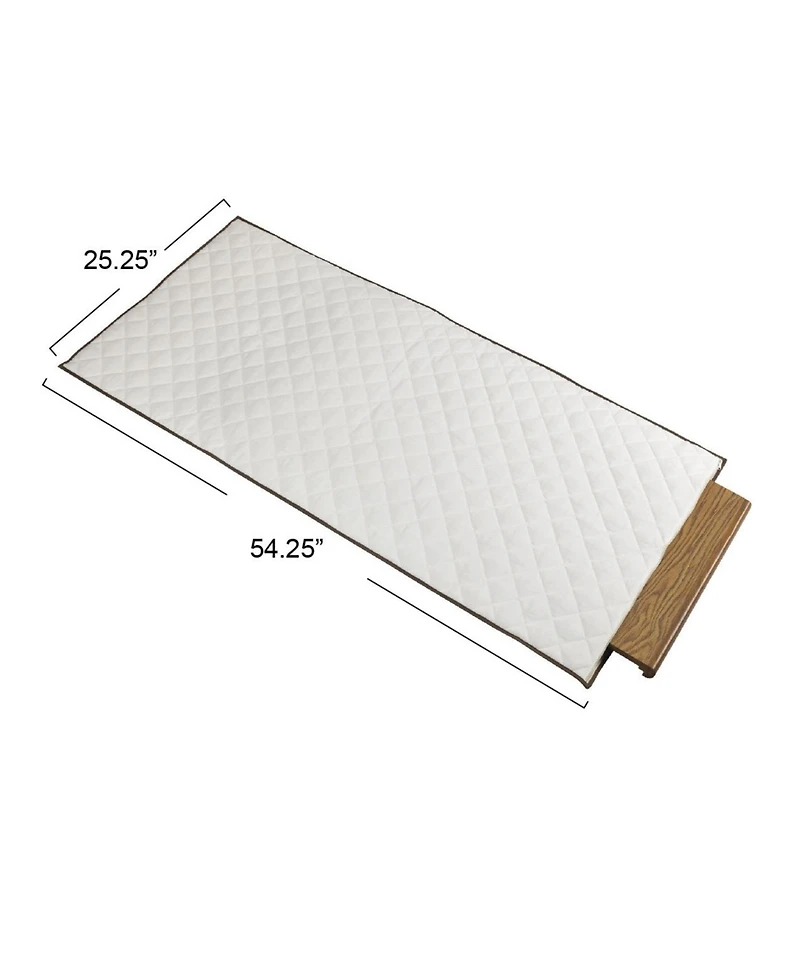 Household Essentials Quilted Table Leaf Storage Bag, with Trim