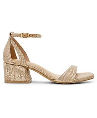 Anne Klein Women's Mia-e Square Toe Sandals