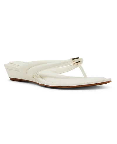 Anne Klein Women's Bari Slip-On Wedge Sandals