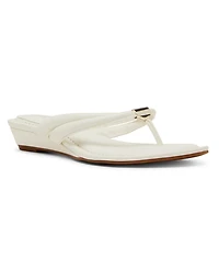 Anne Klein Women's Bari Slip-On Wedge Sandals