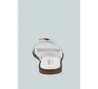 Eudora Womens Embellished Slip-on flats