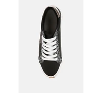 London Rag Merida Glitter Patch Chunky Sneakers