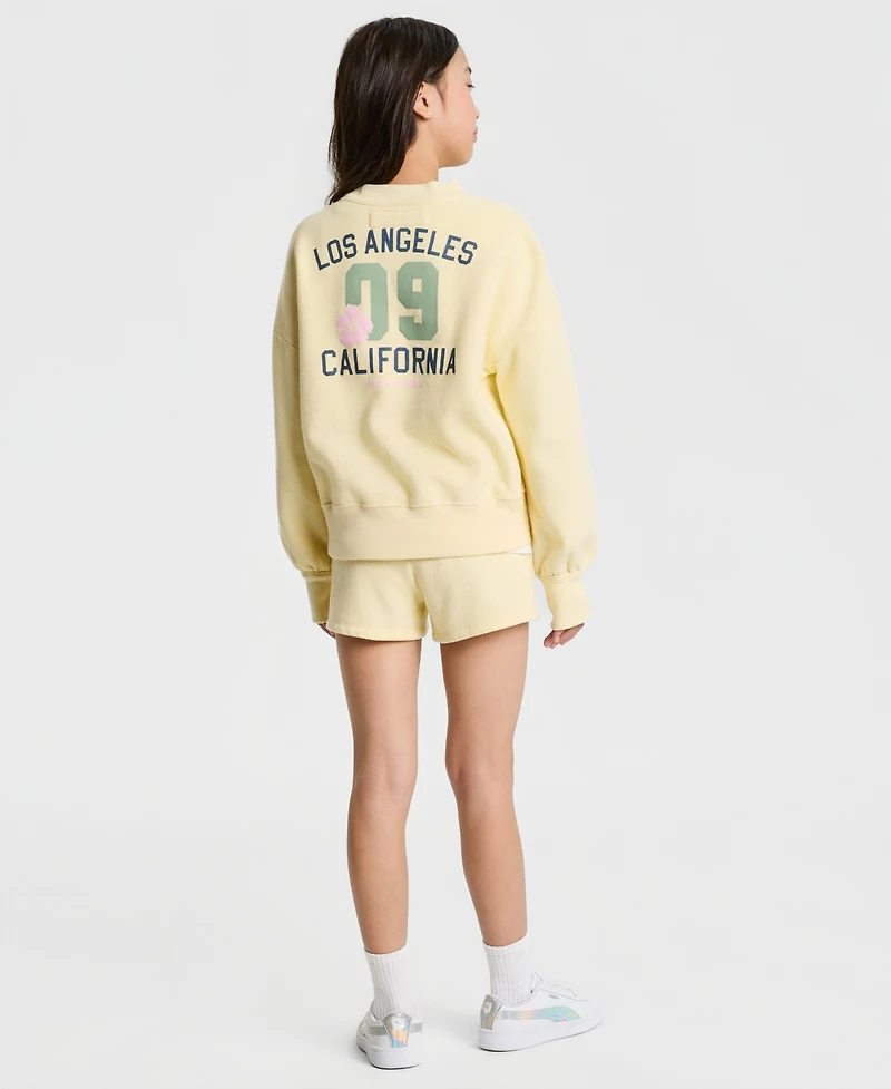 abercrombie kids Girls' Elastic Waistband Shorts