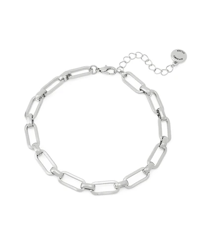 Steve Madden Paperclip Chain Anklet