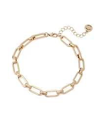 Steve Madden Paperclip Chain Anklet