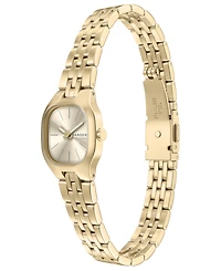 Skagen Women's Mellem Micro Quartz Two-Hand Gold Stainless Steel Less Than Watch, 22mm