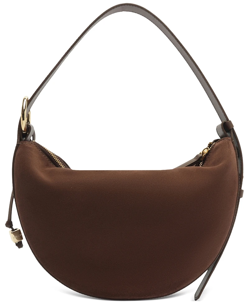 Arezzo Simone Medium Suede Shoulder Handbag