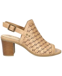 Easy Street Women's Chellie Block Heel Dress Sandals