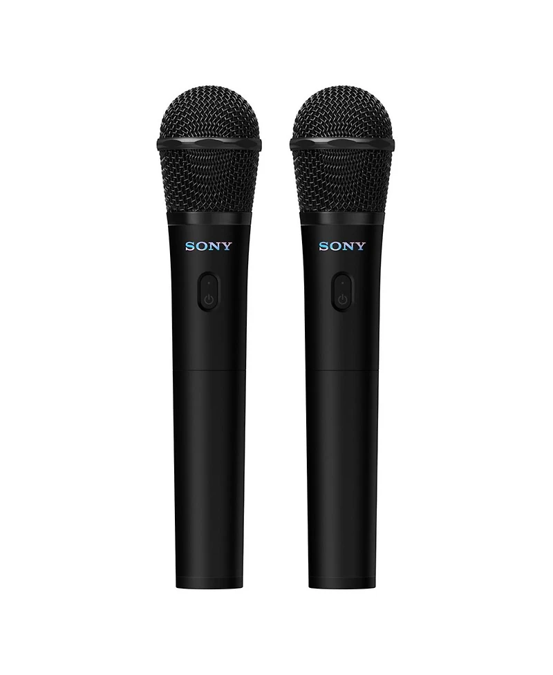 Sony Ult Tower 9 Bluetooth Party Speaker Bundle with Ult Mic Wireless Microphones