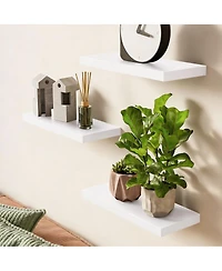 Yigii Rustic Floating Shelves for Bathroom, Bedroom, Kitchen
