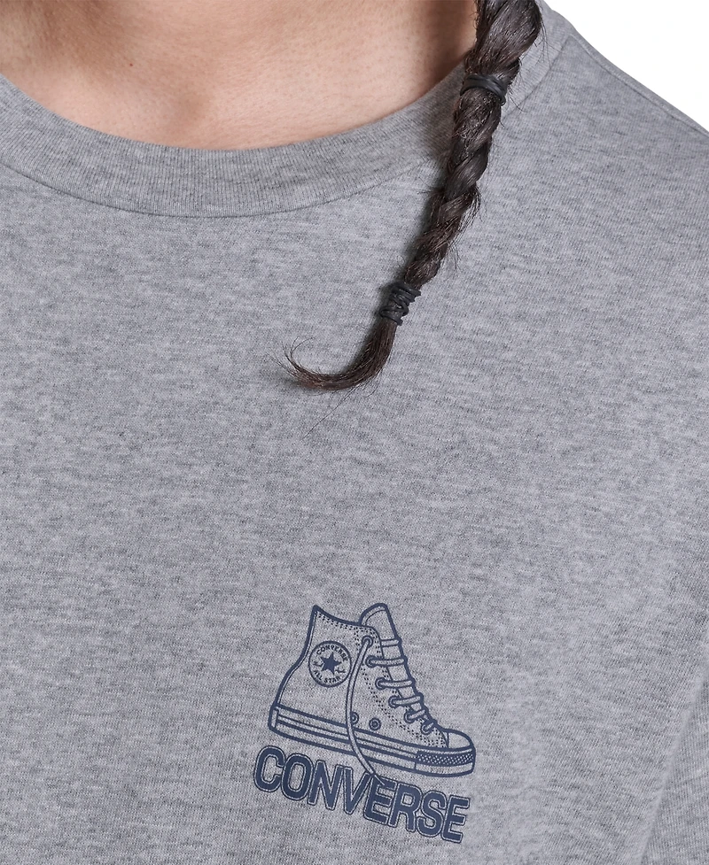 Converse Men's Crewneck Graphic T-Shirt