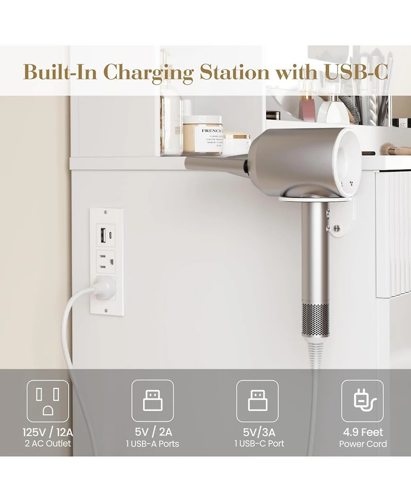 Gaomon Makeup Vanity Lighted Mirror