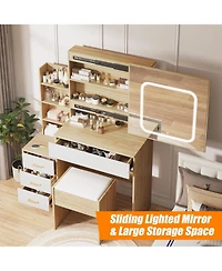 Gaomon Vanity Desk Mirror and Led Lights