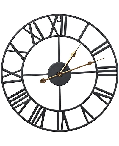 Sorbus 16 Inch Roman Numeral Wall Clock for Living Room, Kitchen, Bedrom Home Decor