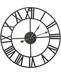 Sorbus 16 Inch Roman Numeral Wall Clock for Living Room, Kitchen, Bedrom Home Decor