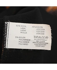 Pre-Owned Missoni Women's Multicolor Zig Zag Print Rib Knit Long Sleeve V Neck Midi Dress