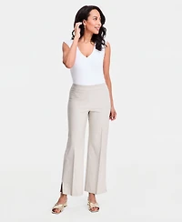 Jm Collection Women's Mid-Rise Pull-On Wide-Leg Pants, Macy's Exclusive