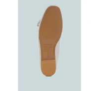 Philoha Studs & Tassels Detail Flat Loafers
