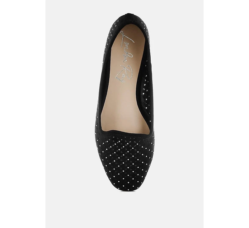 London Rag Kyrie Cut Out Detail Ballerinas Women