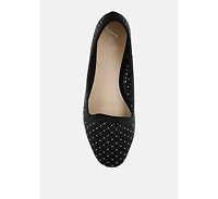 London Rag Kyrie Cut Out Detail Ballerinas Women