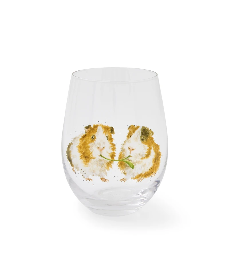 Royal Worcester Wrendale Designs Tumbler Glasses